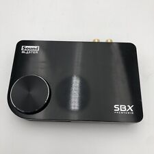 Placa de som Creative Sound Blaster X-Fi Surround 5.1 Pro USB LEITURA NÃO TESTADA comprar usado  Enviando para Brazil