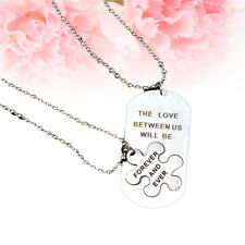Lovers forever necklace for sale  Shipping to United Kingdom