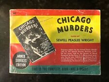 Chicago murders sewell for sale  Box Elder