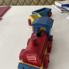 set train 20 toy wooden for sale  Apex