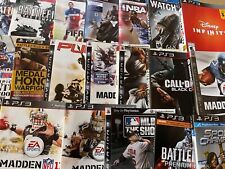 Playstation 3 PS3 Original Cover Art Inserts Authentic - Buy 3 Get 1 Free! Sony for sale  Shipping to South Africa