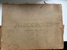 Meccano outfit folder for sale  ALRESFORD