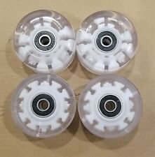 4 rodas de skate LED acesas brancas 32 x 58mm ABEC-9 rolamentos comprar usado  Enviando para Brazil