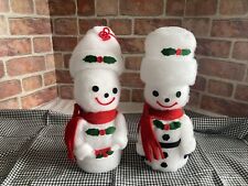 Vtg snowman couple for sale  Montgomery City