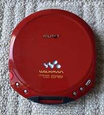 Reproductor de discos compactos portátil Sony CD Walkman D-E220 - rojo - probado segunda mano  Embacar hacia Argentina