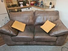 Seater antiqued leather for sale  BRISTOL