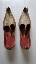 Babuchas Antiguas Doradas Medio Orient.old Pantuflas, Golden Shoes. Middle East segunda mano  Embacar hacia Argentina