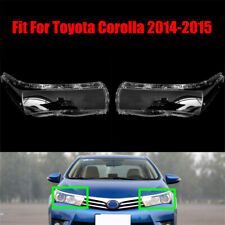 Tampa de lente transparente farol lateral esquerdo+direito para Toyota Corolla 2014-2015 comprar usado  Enviando para Brazil