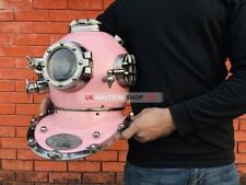 Capacete de mergulho rosa - Capacete de mergulho - Capacete de mergulho marca V da Marinha dos EUA capacete de mergulho comprar usado  Enviando para Brazil