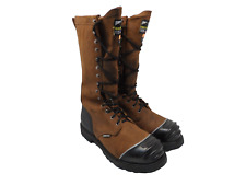 Matterhorn Men's 16" Tailings Ins. Metguard Mining Boots MT716 Brown Leather 12W, used for sale  Shipping to South Africa