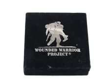 Moeda medalhão de metal Wounded Warrior Project 2021 pintada de azul bandeira dos EUA com caixa comprar usado  Enviando para Brazil