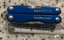 Leatherman Squirt P4 Azul Vintage de herramienta de múltiples segunda mano  Embacar hacia Spain