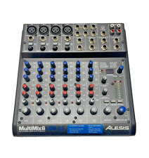 Mezclador multicanal/interfaz de audio Alesis Multimix8 USB 2.0 sin probar sin adaptador segunda mano  Embacar hacia Argentina