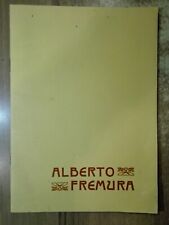 Alberto fremura catalogo usato  Cento