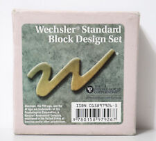 Wechsler standard block for sale  Cypress