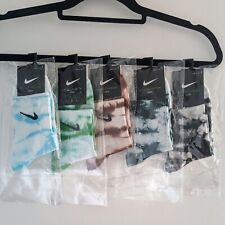 Meias Nike Tie Dye pacote de variedade 5 pares multicoloridas tamanho grande 41-46 comprar usado  Enviando para Brazil