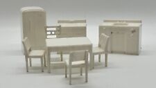Lote 8 Mini Conjunto de Cozinha Vintage MARX Móveis para Casa de Bonecas Cadeiras de Mesa Eletrodomésticos, usado comprar usado  Enviando para Brazil