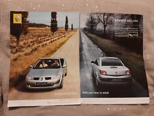 Pub de presse Renault megane de ? Ang - Old paper advertisement comprar usado  Enviando para Brazil