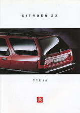 Citroen ZX Break Prospekt 1995 7/95 deutsch 28 Seiten brochure prospectus Auto comprar usado  Enviando para Brazil