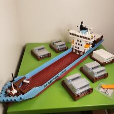 Usado, LEGO: navio contêiner Maersk Line 2006 ed. (10152-3) Limpo e completo sem instalação/caixa comprar usado  Enviando para Brazil