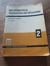 Matematica finanziaria attuari usato  Battipaglia