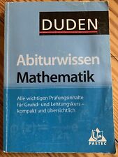 Duden abiturwissen mathematik gebraucht kaufen  Dorshm., Guldental, Windeshm.