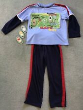 Boy pyjamas football for sale  LINCOLN