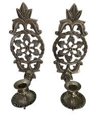 Pewter wall sconces for sale  Akron