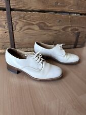 Chaussures cuir blanches d'occasion  Château-Renard