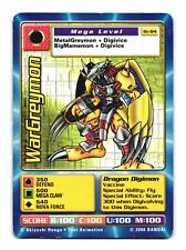 St-84 WarGreymon Digimon cartão promocional sueco TCG raro Digi-Battle Bandai PL comprar usado  Enviando para Brazil