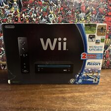 Nintendo Wii - Sports + Resort Bundle Black Console - Complete CIB  - Authentic for sale  Shipping to South Africa