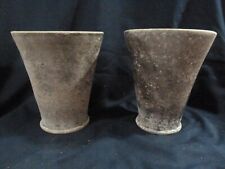 Used, VTG~LOT 2~STONINGTON GARDEN POTTERY CLAY PLANTER/FLOWER POTS~HANDTHROWN~1998 for sale  Shipping to South Africa