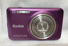 Cámara digital Kodak M5350 Easyshare 5X de ancho 16 megapíxeles video HD funciona segunda mano  Embacar hacia Argentina