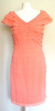 coral dress papell adrianna for sale  BLACKPOOL
