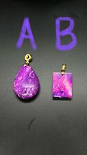 Fashion Pendant Natural Crystal  Sugilite Gemstone Purple Pink Gift For Her for sale  Shipping to South Africa