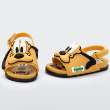 Mini sandálias Melissa infantil Mikey Minni desenho animado meninos/meninas sapatos gelatina EUA 7-12, usado comprar usado  Enviando para Brazil