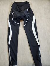Spoear BLK Performance Cycling Bike Spin Padded Seat Leggings Zip Ankle Size SM for sale  Shipping to South Africa