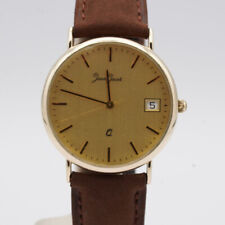JEANS JACOT MENS WATCH QUARTZ VINTAGE 35MM 14K 585 GOLD RARE VINTAGE 2 for sale  Shipping to South Africa