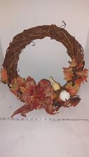 Autumn grapevine wreath for sale  Morgantown