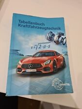 Tabellenbuch kraftfahrzeugtech gebraucht kaufen  Germersheim