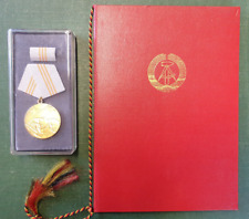 Ddr medaille urkunde gebraucht kaufen  Berlin