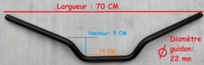 Guidon acier noir d'occasion  Darnétal
