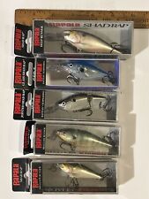 LOT OF 5 RAPALA CRANKBAIT SHAD RAPS FISHING LURES TACKLE BOX FIND.. for sale  Shipping to South Africa