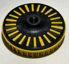 3M Scotch-Brite Ceramic Bristle Disc MED Grade Threaded Arbor: 4-1/2 Dia: 1 DISC, used for sale  Shipping to South Africa