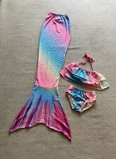 3pcs girls mermaid for sale  AYLESBURY