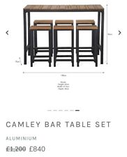 Seater bar table for sale  SWINDON