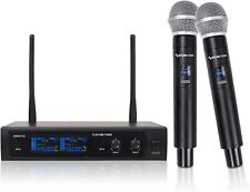 Sistema de micrófono inalámbrico profesional Sound Town SWM10-U2HH de doble canal UHF con, usado segunda mano  Embacar hacia Argentina