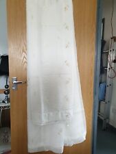 Cream lined curtains for sale  LINCOLN