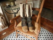 Trés anciennes bottes d'occasion  Fontenay-le-Comte
