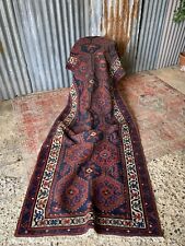 Used, Antique Vintage Persian Carpet Rug Runner Large 304cm X 104cm Red Blue for sale  Shipping to South Africa